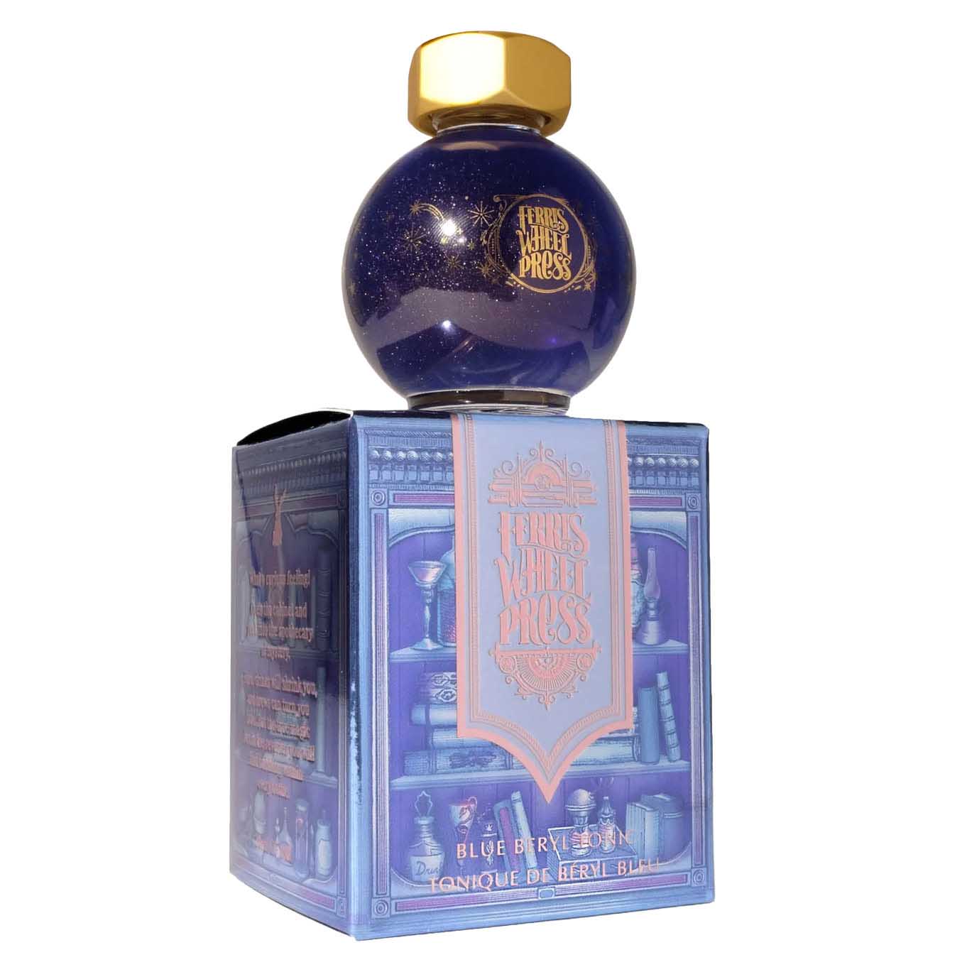 Ferris Wheel Press Fountain Pen Ink 20ml - FerriTales&trade; Blue Beryl Tonic